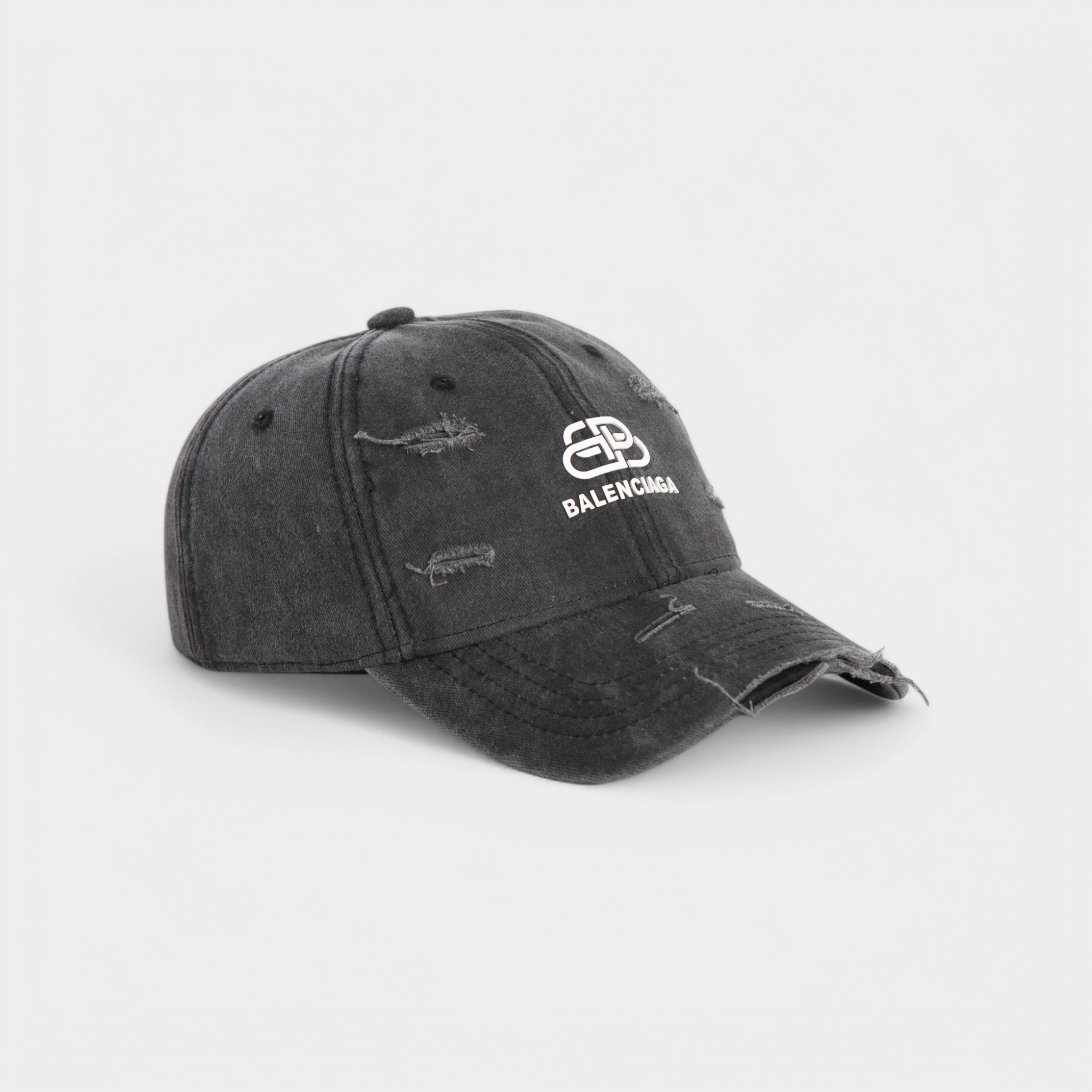 BALENCIAGA "2" CUTTING DAD HAT CAP